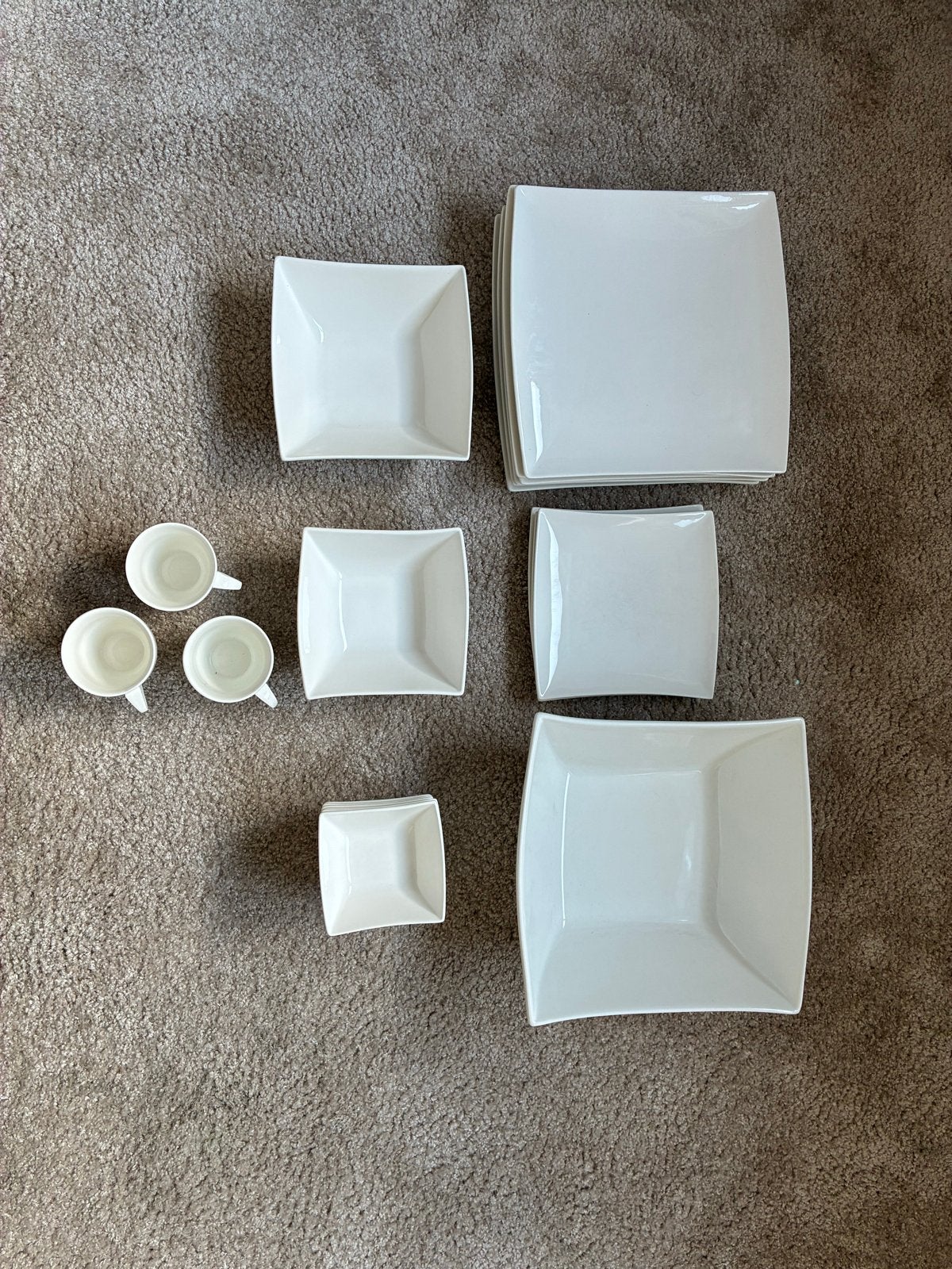 Maxwell & Williams White Basics servies set, Ophalen, Gebruikt, Overige merken, Modern