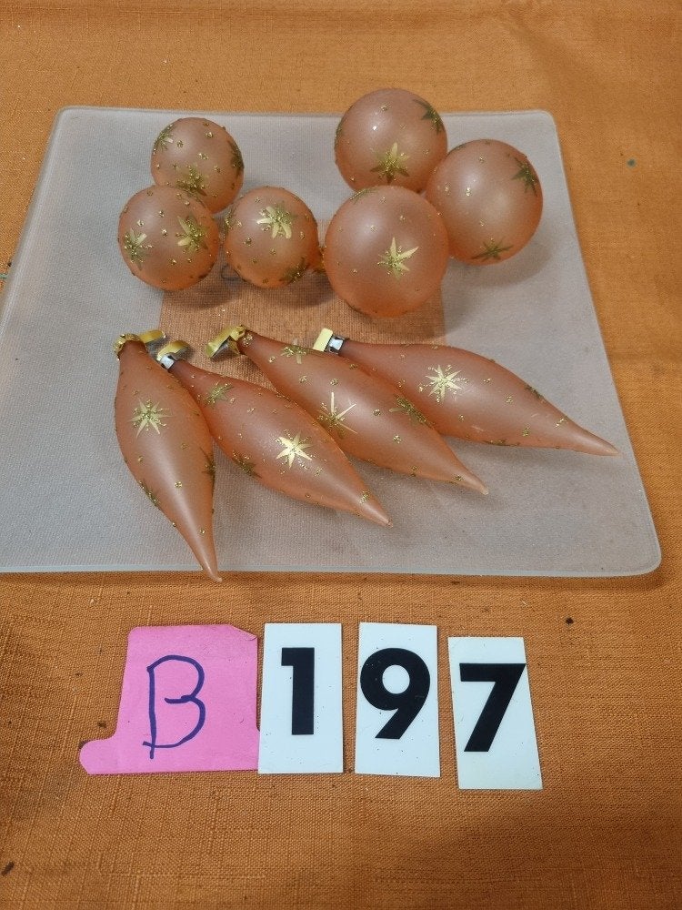 kerstballen en pegels roze en goud [b397], Diversen, Ophalen of Verzenden, 'T Olde Gre-j, Info@toldegrej.nl, Endepoelstraat 20f Didam