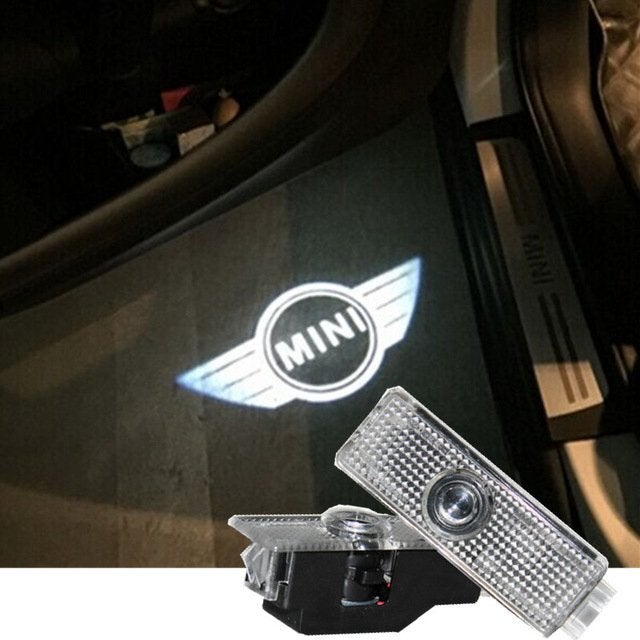 Mini Cooper deur verlichting diverse logo’s, Verzenden, Nieuw, Mini