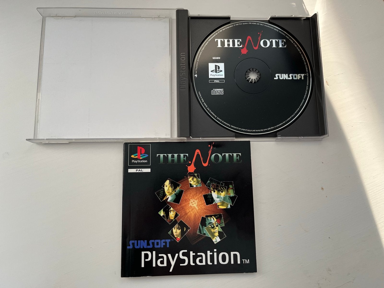 The Note (PlayStation 1) - Zo goed als nieuw, Avontuur en Actie, 1 speler, Ophalen of Verzenden, Y
