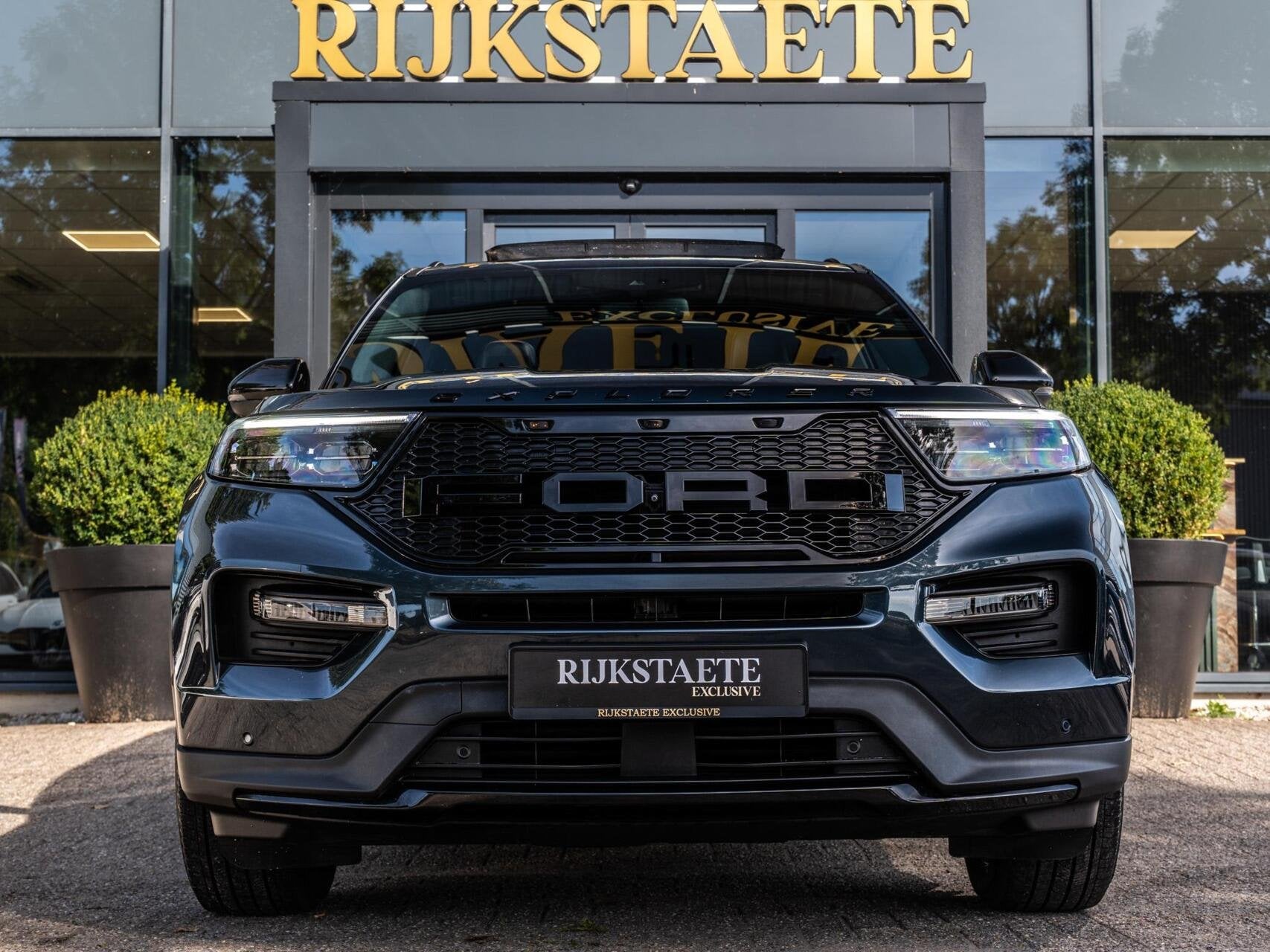 Ford Explorer 3.0 V6 EcoBoost PHEV ST-Line|PANO|B&O|ACC|360, Auto's, Automaat, Dealer onderhouden, Met garantie (alle), Bedrijf