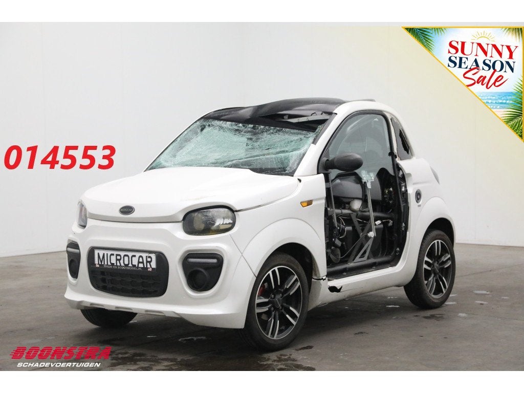 Microcar Dué 6 Plus Pack Design Bluetooth LMV (bj 2022), Boonstra Schadevoertuigen, Sales@boonstraschadevoertuigen.nl, Dopplerlaan 4
9207HC  DRACHTEN, NL