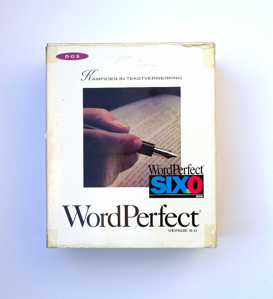 WordPerfect 6.0 B (6.22), Boeken, Verzenden, Zo goed als nieuw, Besturingssystemen