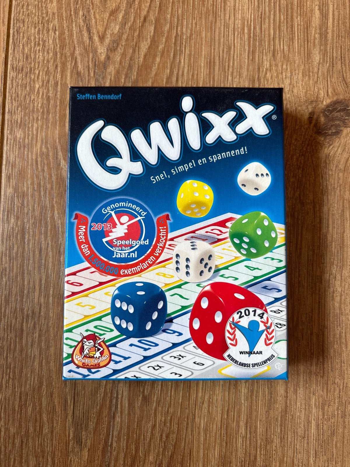 Qwixx dobbelspel - Snel, simpel en spannend!, Een of twee spelers, Ophalen of Verzenden, Gebruikt