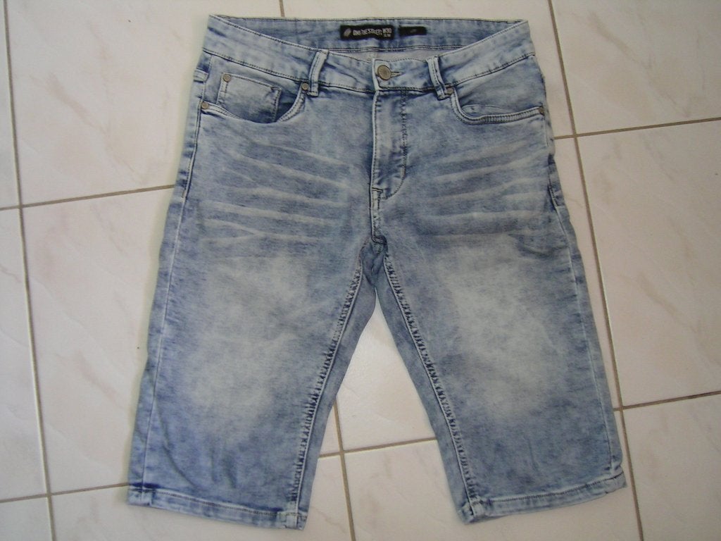 Lichte spijkershort Coolcat  W30 slim  Scot, Blauw, W32 (confectie 46) of kleiner, Ophalen of Verzenden, Coolcat