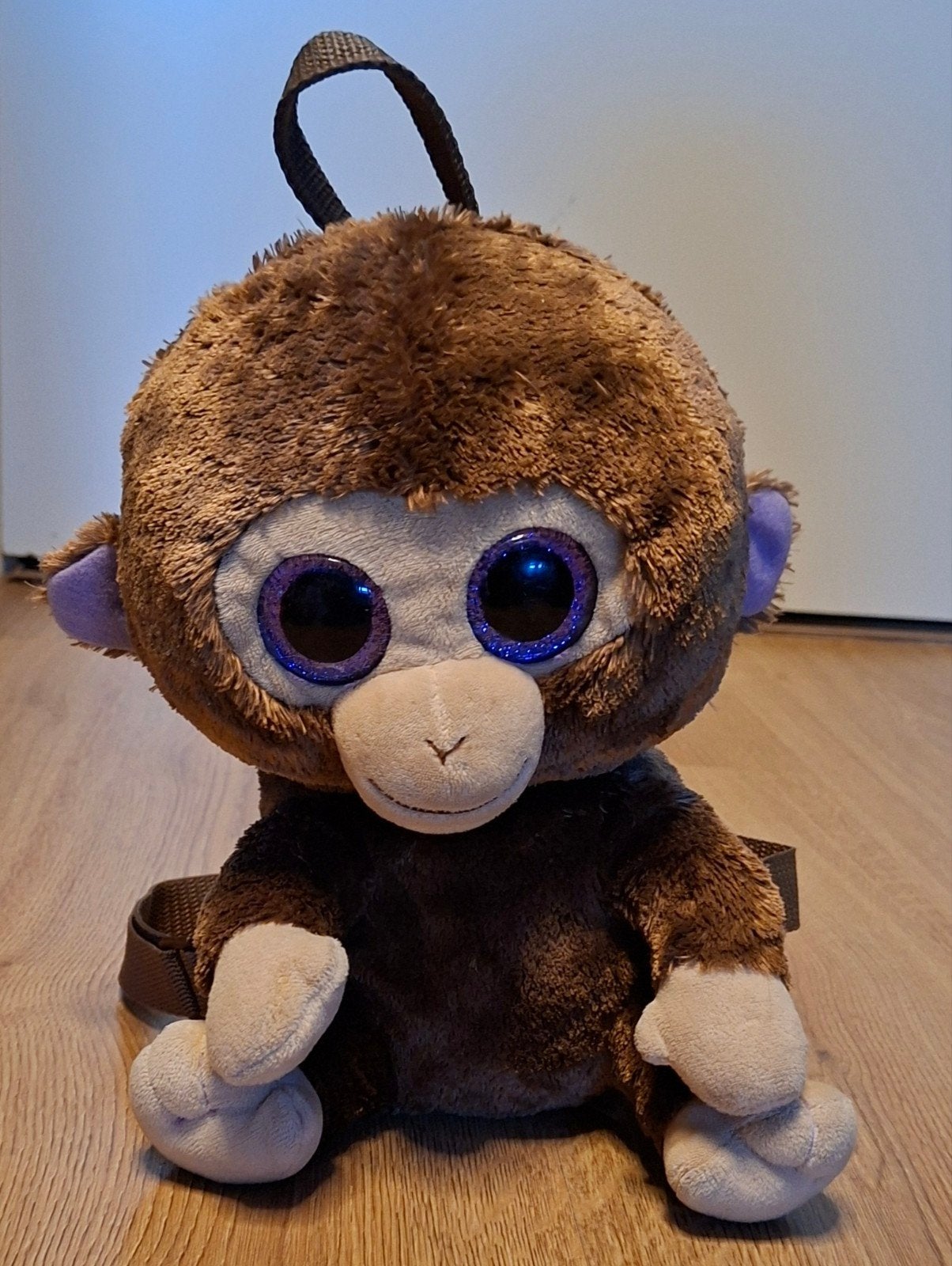 Ty Beanie Boo tas aap Coconut 24 cm, Ophalen of Verzenden, Zo goed als nieuw, Overige typen