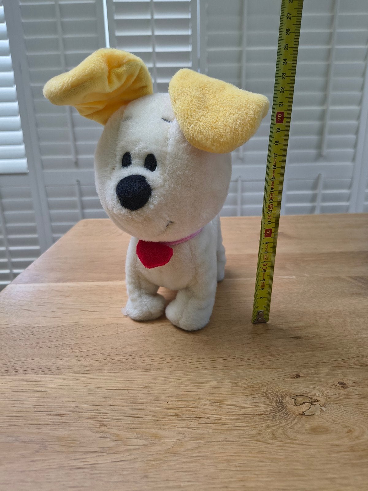 Schattige pip, met gele oren en rood hartje, Kinderen en Baby's, Speelgoed | Knuffels en Pluche, Gebruikt, Overige merken, Overige karakters