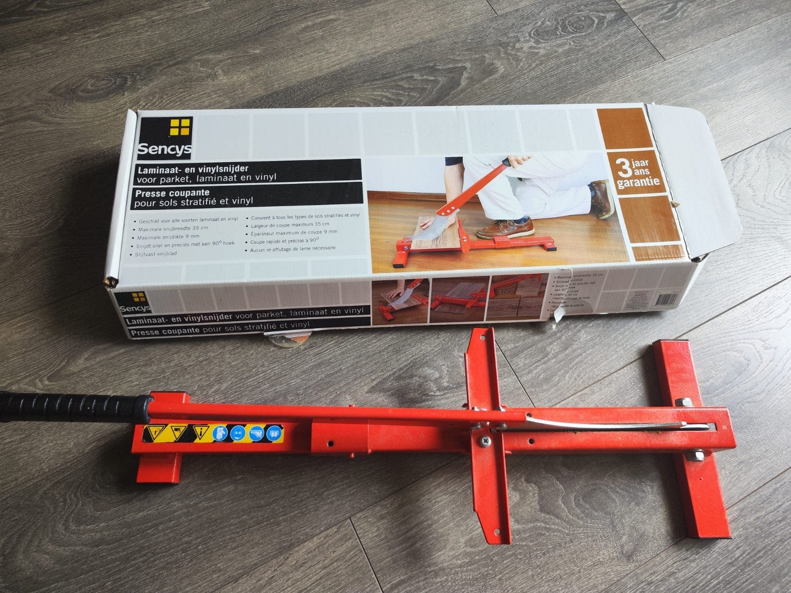 Sencys laminaat- en vinylsnijder, Ophalen of Verzenden, Zo goed als nieuw, Snijgereedschap, Overige merken