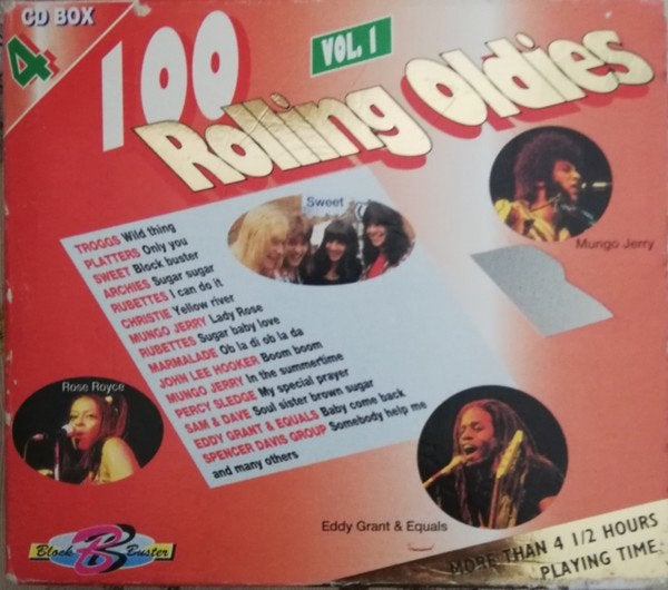 100 Rolling Oldies vol 1 (4CD), Ophalen of Verzenden, Zo goed als nieuw, Rock