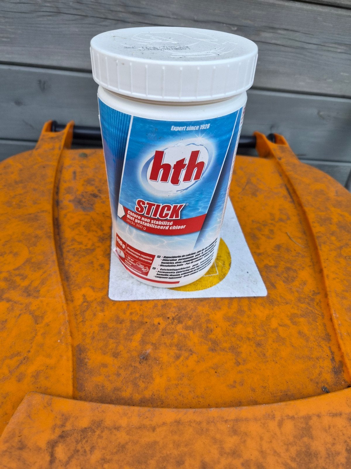 HTH Chloor Sticks 300g - Niet gestabiliseerd chloor, Ophalen, Nieuw, Reinigingsmiddel