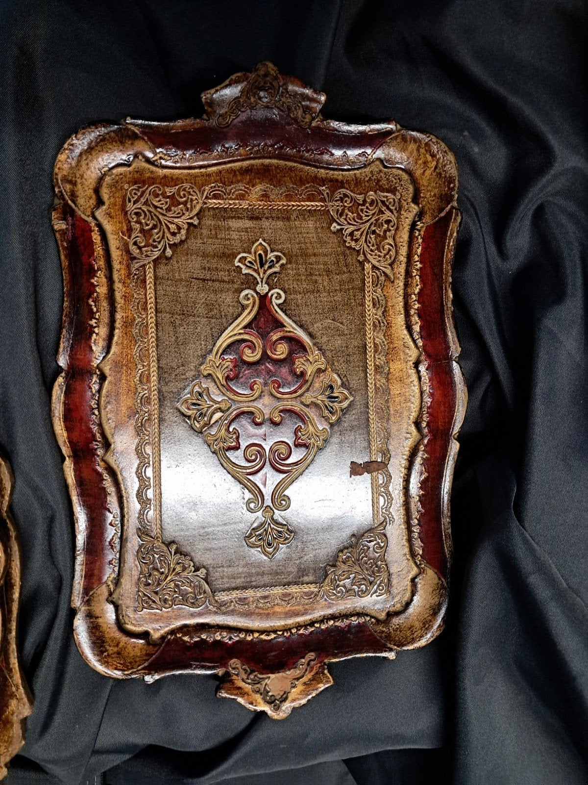 oude houte dienbladen, Ophalen, Gebruikt, Dienblad, Rechthoekig