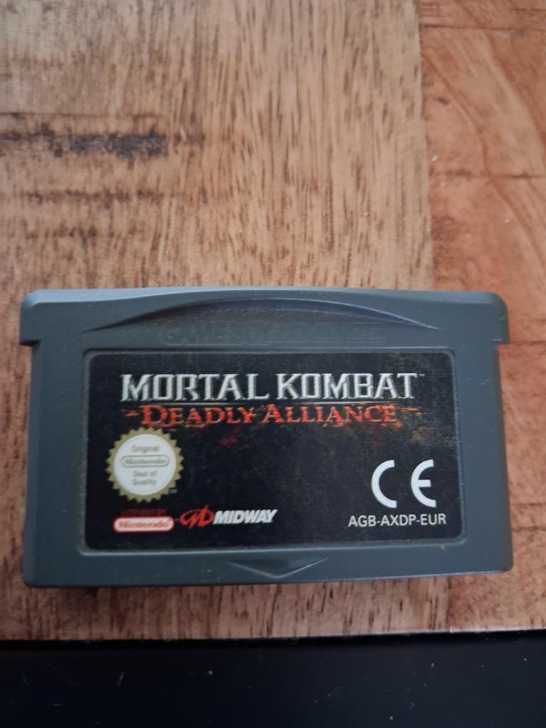 Mortal Kombat Deadly Alliance Game Boy Advance, Gebruikt, Vechten, 1 speler, Ophalen of Verzenden