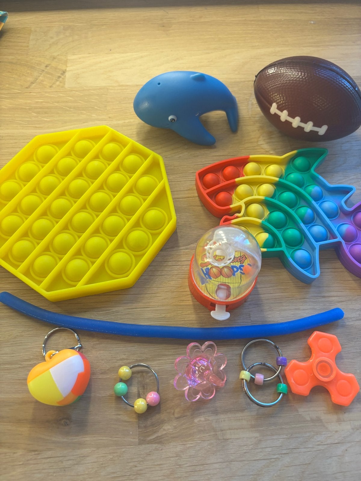 Fidget speelgoed pakket: Pop-its, stressbal en meer, Ophalen of Verzenden, Gebruikt, Jongen of Meisje