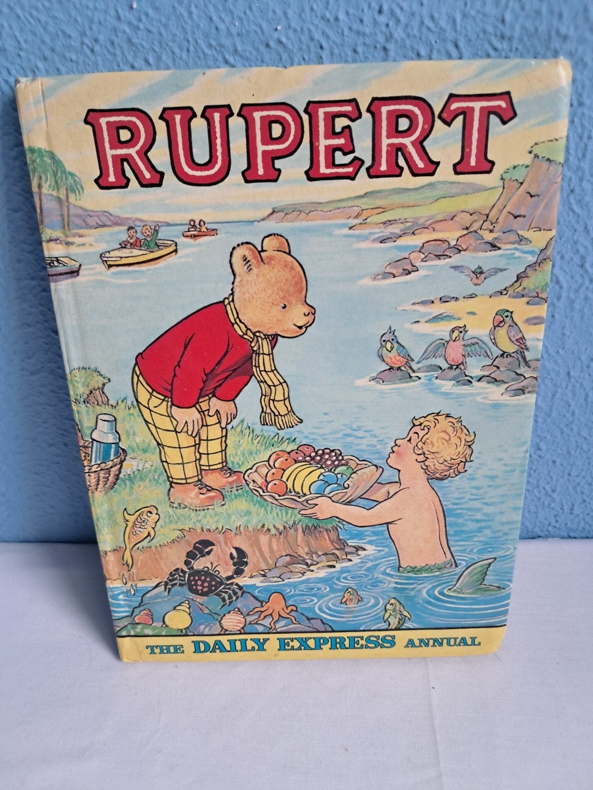 Vintage boek Rupert Annual uit 1975., Ophalen of Verzenden
