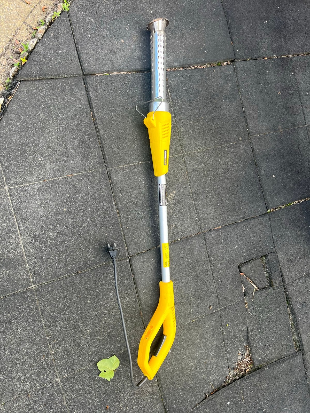 POWERPLUS onkruidbrander - Elektrisch, Ophalen, Gebruikt