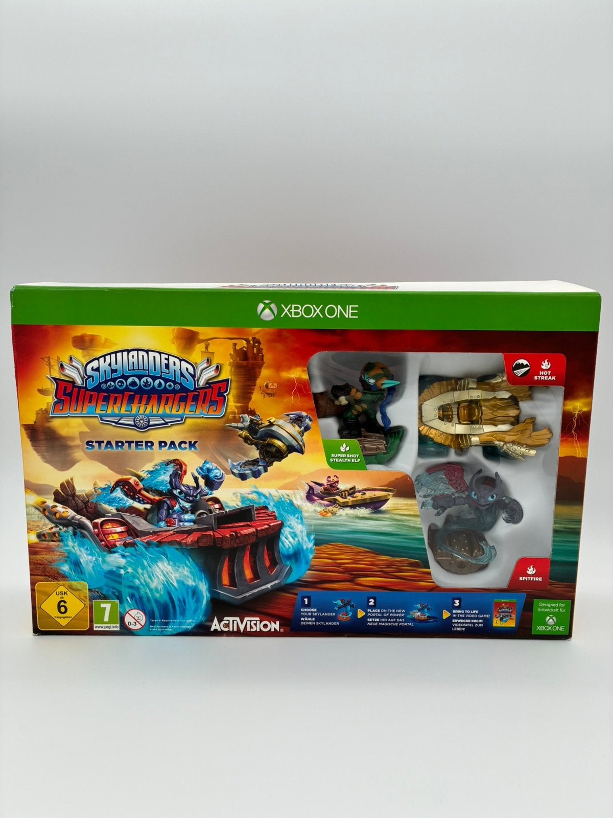 Skylanders Superchargers Xbox One starterpack sealed inbox, Avontuur en Actie, Niet van toepassing – tweedehands product van vóór 13-12-2024