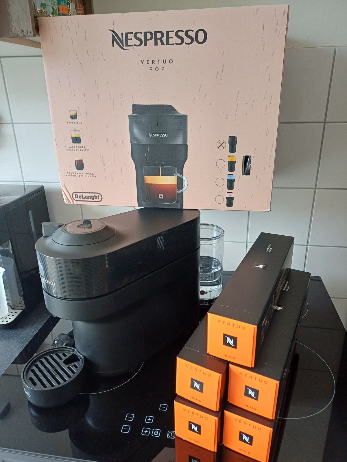 Nespresso vertuo machine, Witgoed en Apparatuur, Ophalen, Zo goed als nieuw