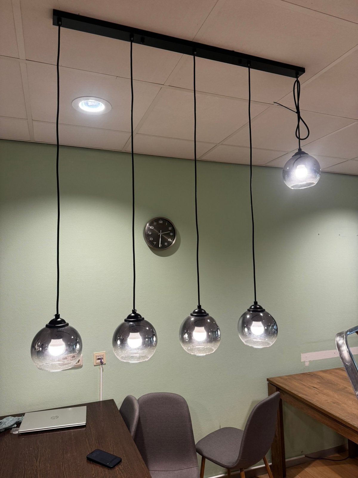 Hang lamp, Ophalen, Zo goed als nieuw