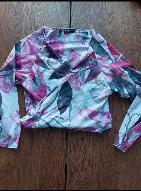 First Choice wikkel Blouse met Lange Mouwen - Maat M, Kleding | Dames, Maat 38/40 (M), First Choice, Ophalen of Verzenden, Lange mouw