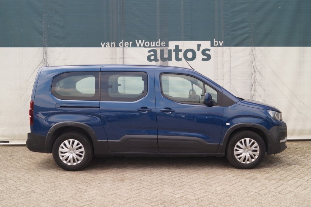 Peugeot Rifter Long 1.2 PureTech Active 7-persoons -NAVI-AIR, Gebruikt, Euro 6, 1199 cc, Blauw