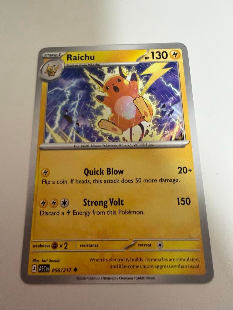 Pokémon kaarten lot: Raichu, Braviary, Gloom, Team Rocket, Ophalen of Verzenden, Zo goed als nieuw, Meerdere kaarten, Foil