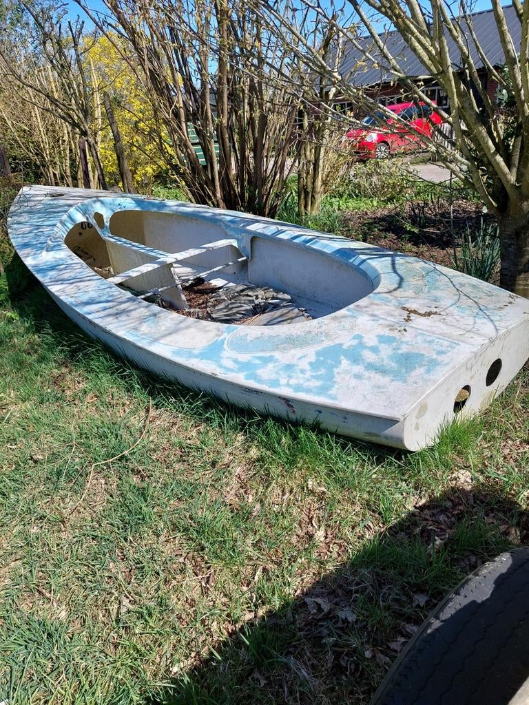 Oude zeilboot - Opknapproject, Ophalen