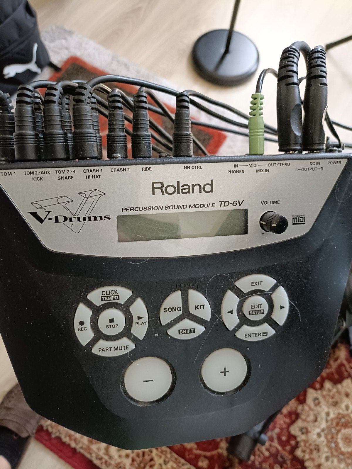 Roland V-Drums TD-6V Elektronisch Drumstel, Muziek en Instrumenten, Drumstellen en Slagwerk, Ophalen of Verzenden, Gebruikt, Roland