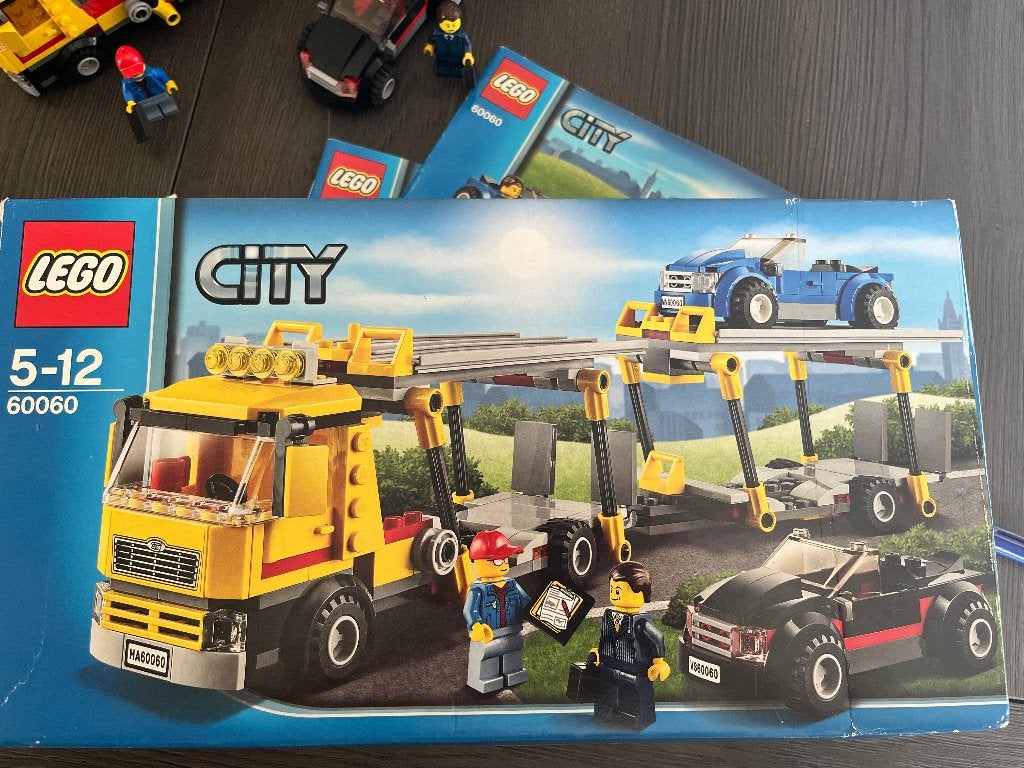 LEGO City 60060 Auto Transport Truck, Kinderen en Baby's, City, Lego, Ophalen of Verzenden, Zo goed als nieuw