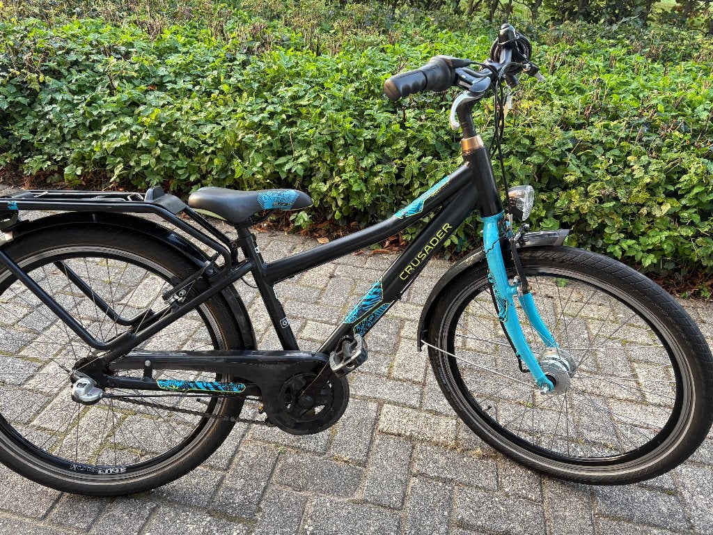 Kwaliteit Puky Crusader 24 inch 3 versnellingen., Ophalen, Terugtraprem, Puky, Handrem
