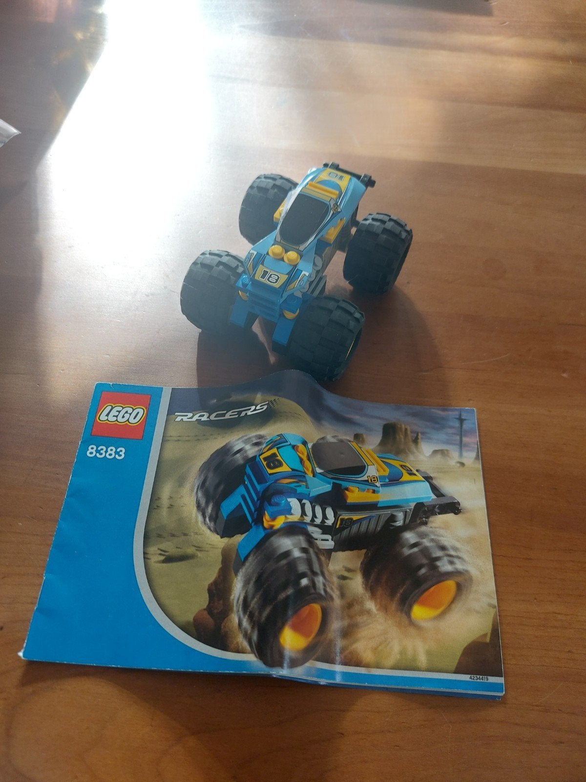 Lego stunt set 8383, City, Lego, Ophalen of Verzenden, Zo goed als nieuw