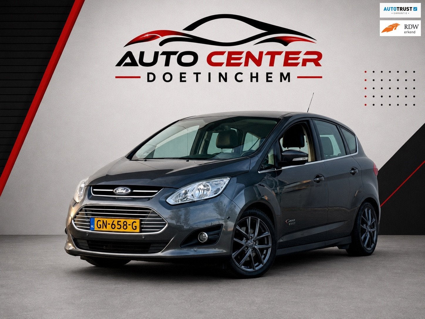 Ford C-Max 2.0 Plug-in Hybrid Titanium Plus|Panoramadak|Auto, Auto's, 137 pk, Gebruikt, 4 cilinders, Bedrijf