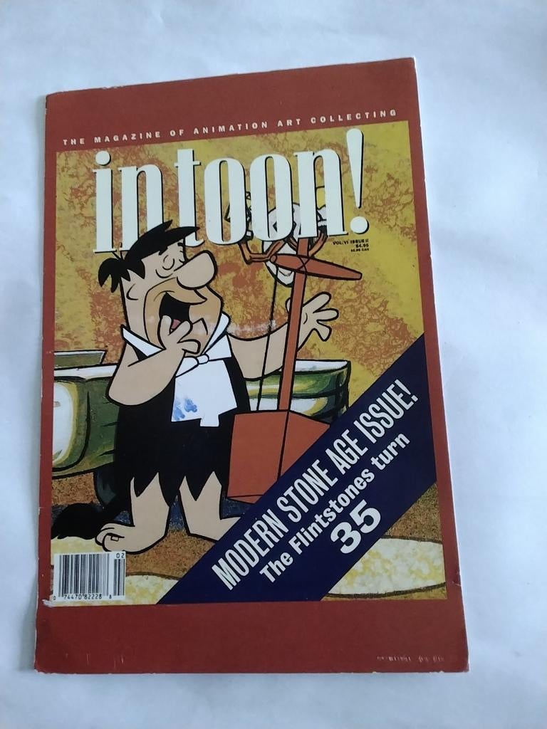 FRED FLINTSTONE.   IN TOON!  1997, Ophalen of Verzenden, 1980 tot heden, Sterren en Beroemdheden