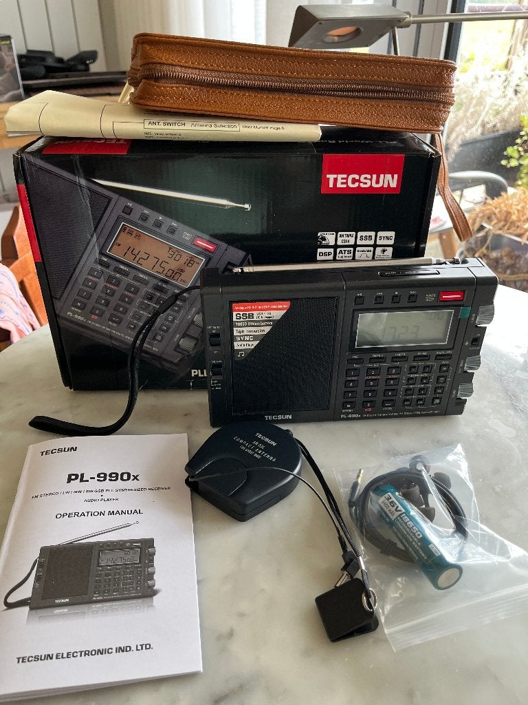 PLL World Receiver / Audio Player - Tecsun PL-990 x, Ophalen of Verzenden, Zo goed als nieuw, 120 watt of meer, Overige merken