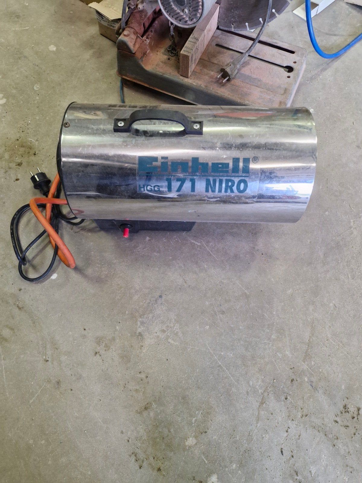 Einhell HGG 171 Niro gaskachel - Gebruikt, Doe-het-zelf en Verbouw, Ophalen of Verzenden