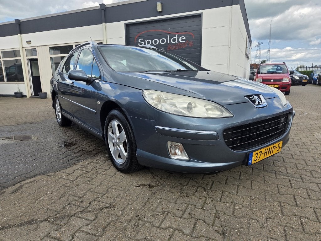 Peugeot 407 SW 2.0 HDiF Panoramadak/Navi/Apk 02-'27, Gebruikt, 4 cilinders, Origineel Nederlands, 1523 kg
