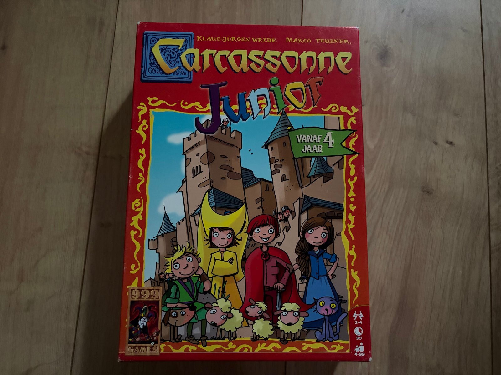 Carcassonne Junior - Leuk bordspel voor kinderen, Drie of vier spelers, Ophalen, Gebruikt