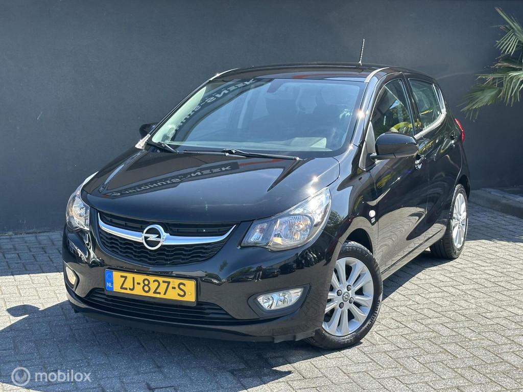 Opel KARL 1.0 ecoFLEX 120 Jaar Edition |Zuinig |Airco|Cruise, 839 kg, Gebruikt, Euro 6, Zwart