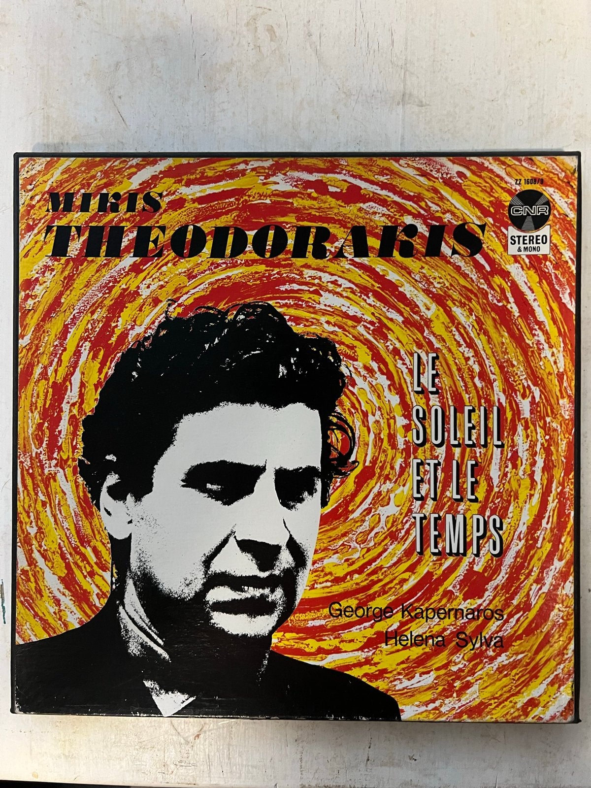 Mikis Theodorakis - Le Soleil et le Temps LP, Ophalen of Verzenden, Gebruikt, 12 inch, LP
