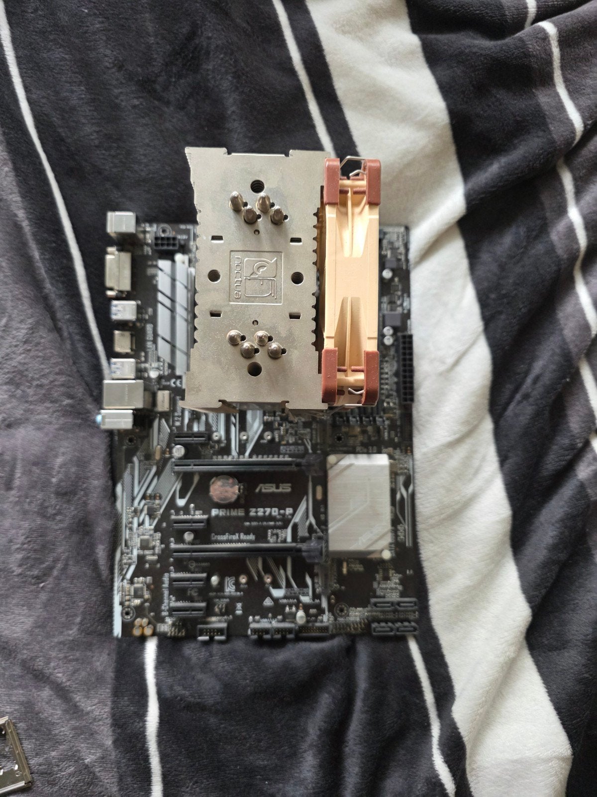 ASUS Prime Z270-P met i7 7700K en Noctua koeler, Gebruikt, LGA 1151, DDR4, Ophalen of Verzenden