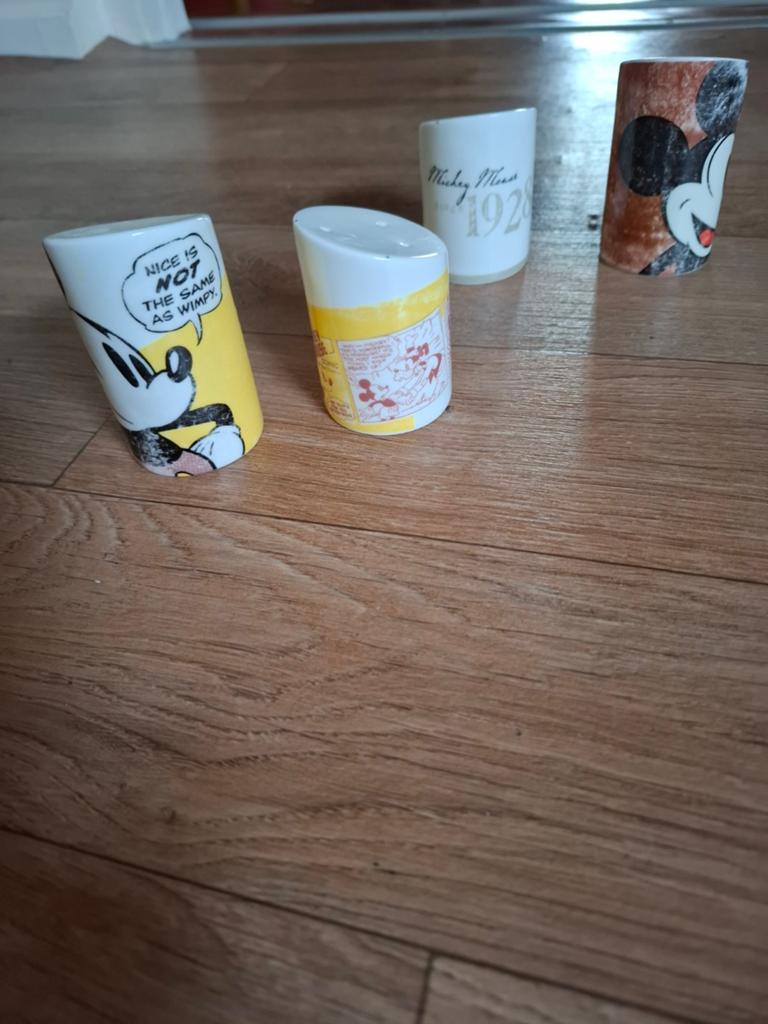 Mickey Mouse peper en zout stelletjes, Disney , mickey, Ophalen of Verzenden