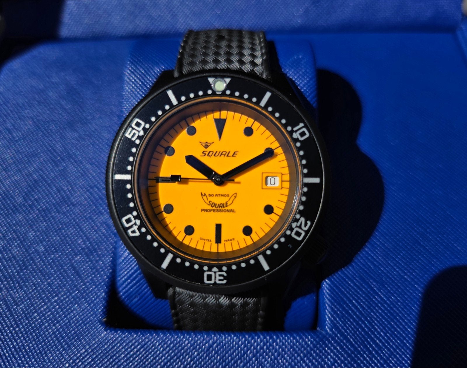 SQUALE 1521 ARANCIA *FULLSET* LIMITED, Overige merken, Staal, Polshorloge, Kunststof