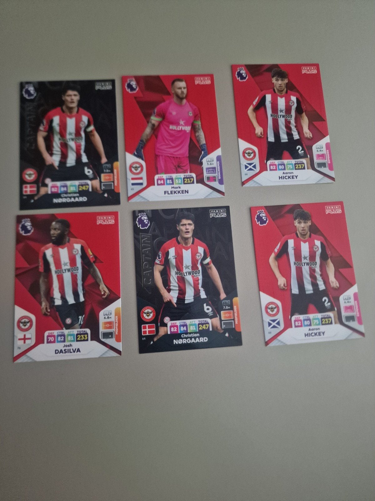 Panini Premier League Adrenalyn XL 2023-24 Brentford kaart, Ophalen, Zo goed als nieuw, Buitenlandse clubs, Spelerskaart