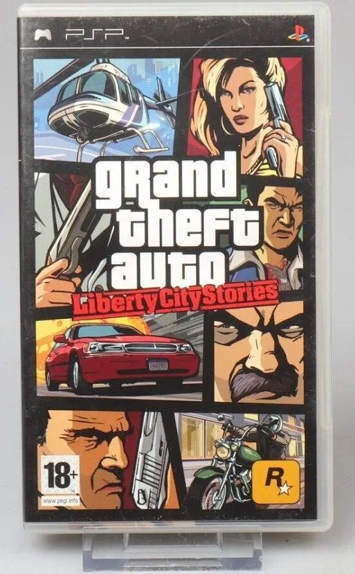 GTA Liberty City Stories PSP Compleet met Map, Avontuur en Actie, Gebruikt, Vanaf 18 jaar, 1 speler