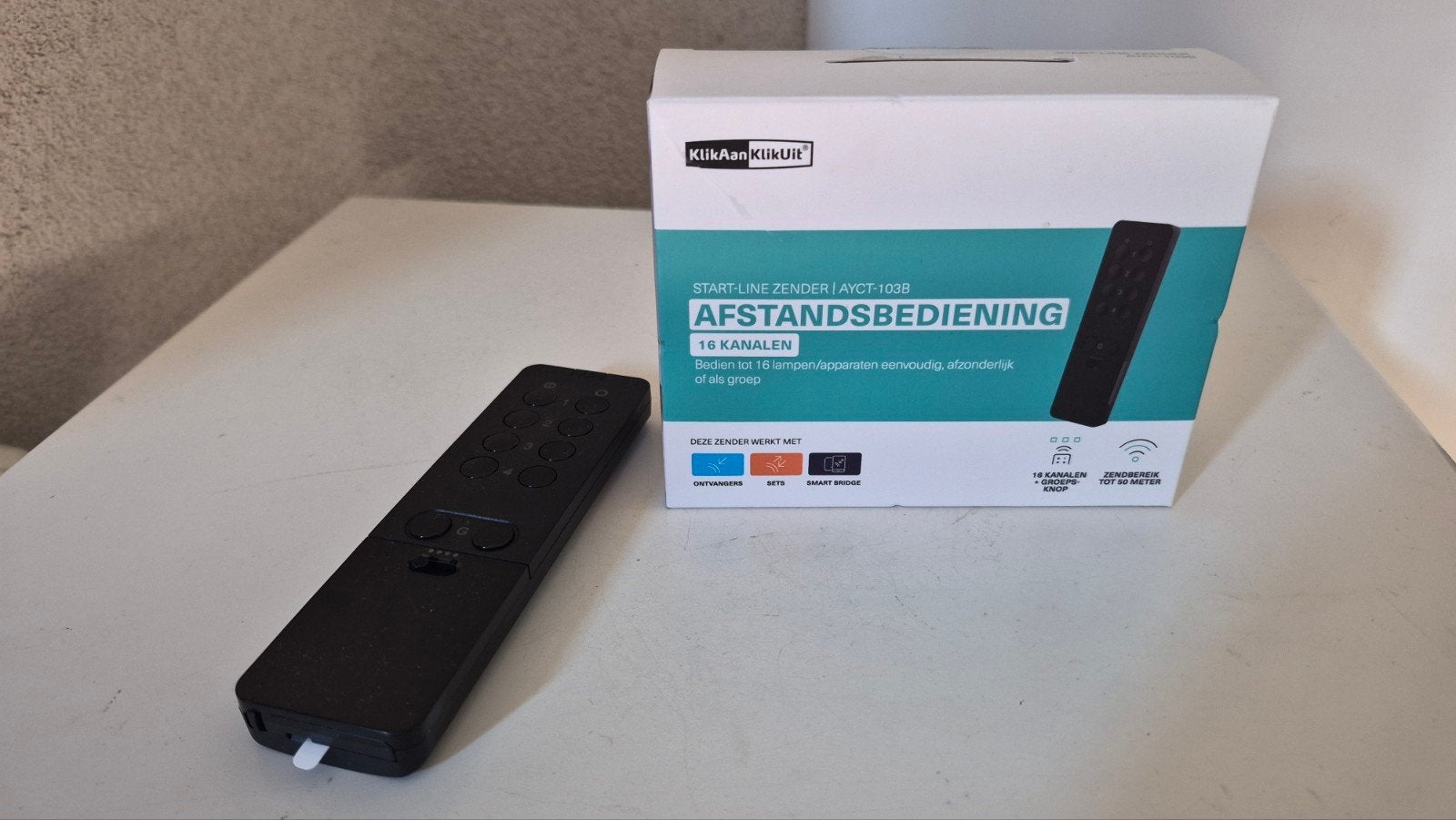 KlikAanKlikUit AYCT-102 Afstandsbediening 16 Kanalen nieuw, Ophalen of Verzenden, Nieuw