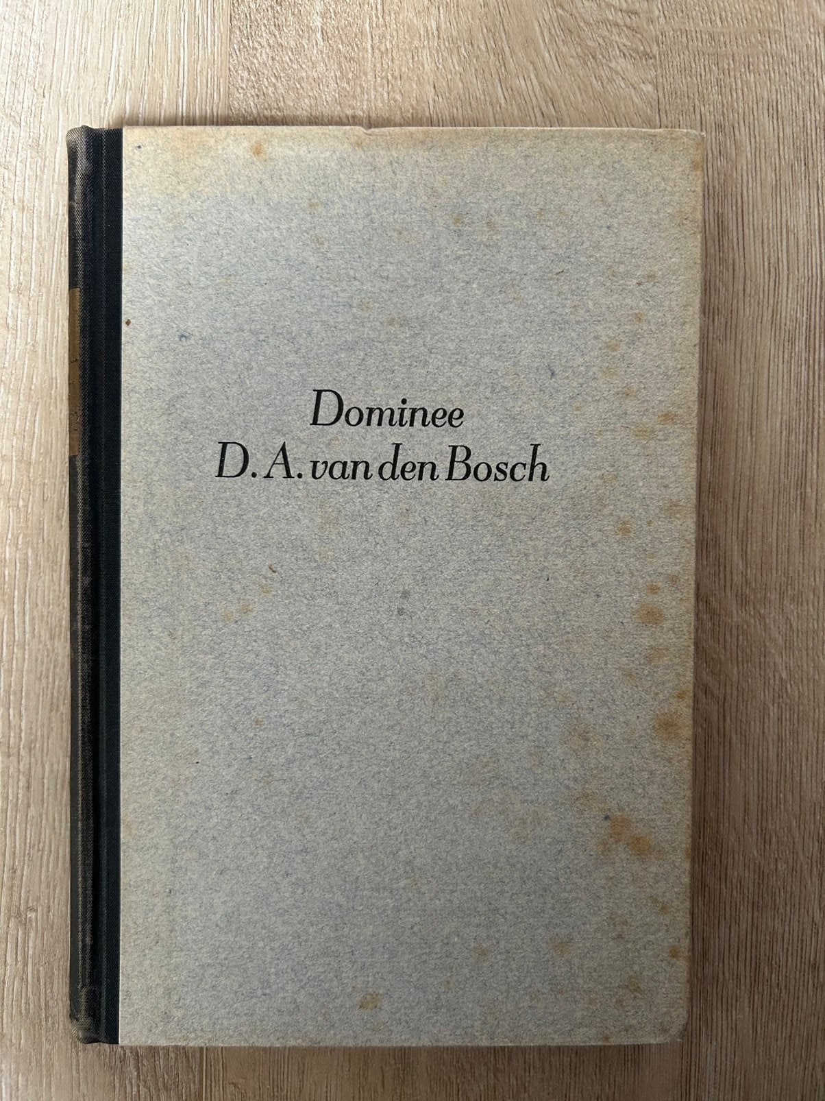 Dominee D.A. van den Bosch door A.M.C. van Lijnden, Ophalen of Verzenden, Gelezen