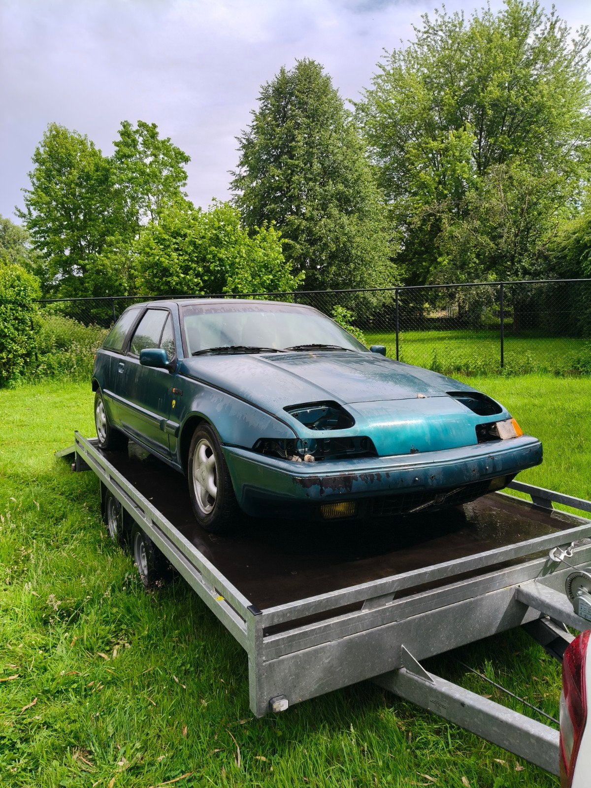 Volvo 480 Turbo - Onderdelen of Compleet Wrak Te Koop, Auto-onderdelen, Ophalen, Gebruikt, Volvo