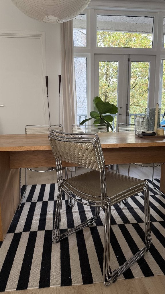 6x Vintage Design Giandomenico Belotti, Spaghetti stoelen, Huis en Inrichting, Ophalen, Overige kleuren, Vijf, Zes of meer stoelen