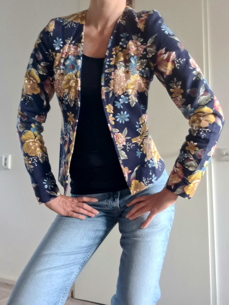 Blauw boemen blazertje vd Sting mt 34, Kleding | Dames, The Sting, Blauw, Ophalen of Verzenden, Jasje