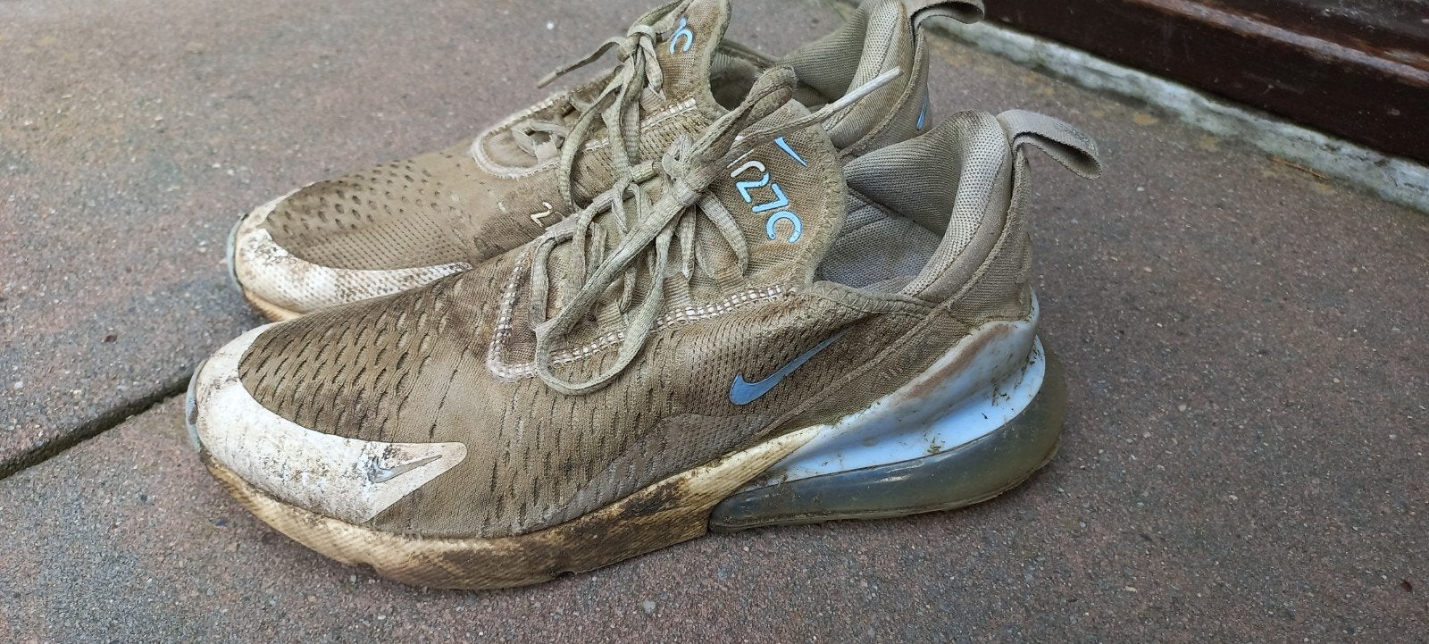 Oude Nike air max 270 maat 41, Verzenden, Wit, Nike, Sneakers of Gympen