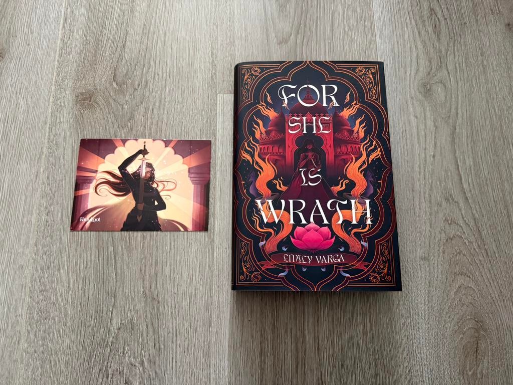 For She is Wrath - Emily Varga [Fairyloot], Ophalen of Verzenden, Zo goed als nieuw